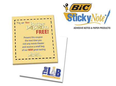 BIC Sticky Note Pad 2.5x3
